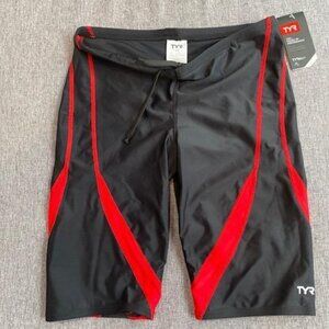 TYR Men’s Alliance Splice Jammer Swimsuit, Size 30 (S)